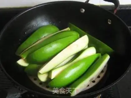Make Soy sauce, pork and eggplant step 7