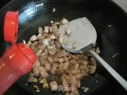 Make ♪ Four seasons of bean fried meat ♪ step 5