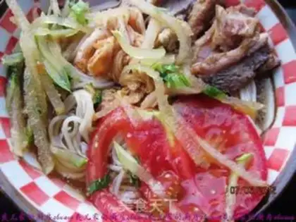 Make Cold noodles step 7
