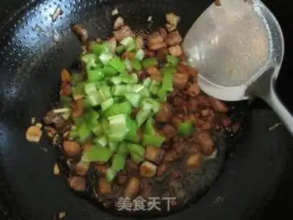 Make ♪ Four seasons of bean fried meat ♪ step 6
