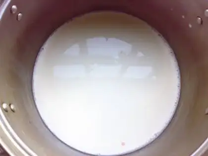 Make Cotton cream step 2
