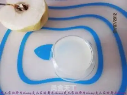 Make Pear juice step 5