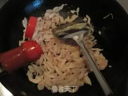 Make Double mushroom chicken step 6