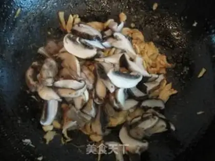 Make Double mushroom chicken step 7