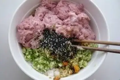 Make Crab-frozen dumplings step 5