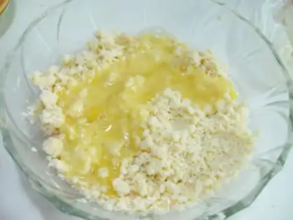 Make Gold Bean Sand step 1