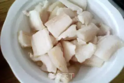 Make Garlic meat step 3