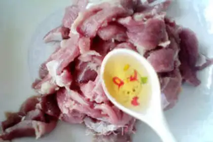 Make Garlic meat step 4