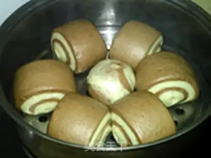 Make Coco-colored buns step 17