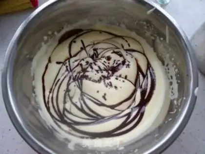 Make Chocolate lava cake step 3
