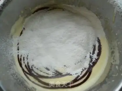 Make Chocolate lava cake step 4