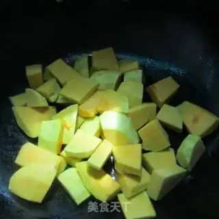 Make Sweet old pumpkin step 1