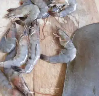Make A family version of red shrimp step 1