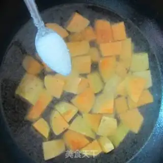 Make Sweet old pumpkin step 3