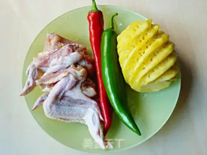 Make Pineapple chicken wings step 0