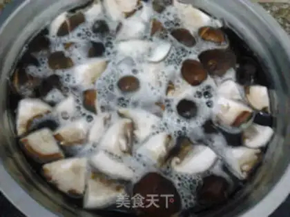 Make Burning mushrooms step 2