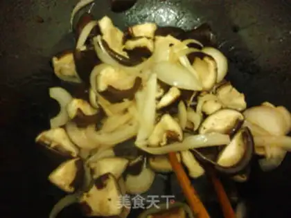 Make Burning mushrooms step 6