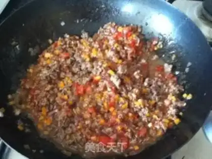 Make Italian Double Cheese step 2