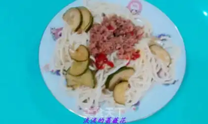 Make Cold noodles step 5