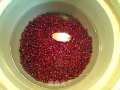 Make Homemade red bean sand step 1