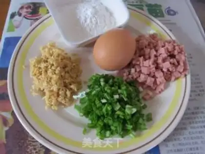 Make Onion pancakes step 0