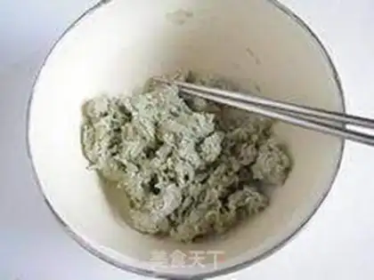 Make Green tea roll step 3