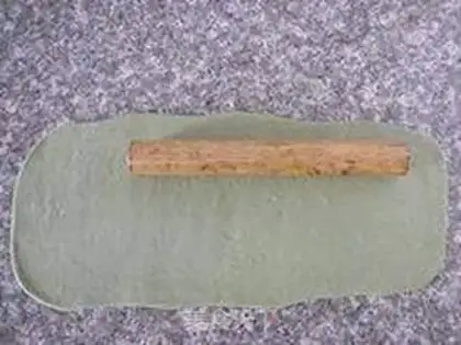 Make Green tea roll step 6
