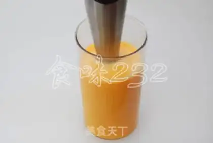 Make Mango milk popsicle step 1