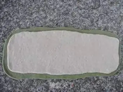 Make Green tea roll step 7