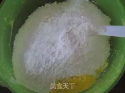Make Butter coconut ball step 6