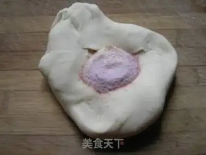 Make Butterflies with two colored buns step 0