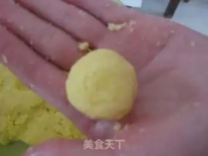 Make Butter coconut ball step 9