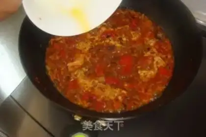 Make Tomato eggs step 8