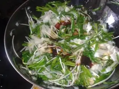 Make The bean sprouts step 9