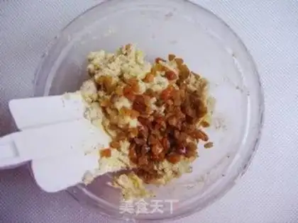 Make raisin red tea cake step 6