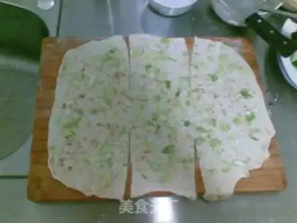 Make Onion waffles step 2