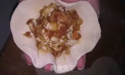 Make The cabbage pork bun step 12
