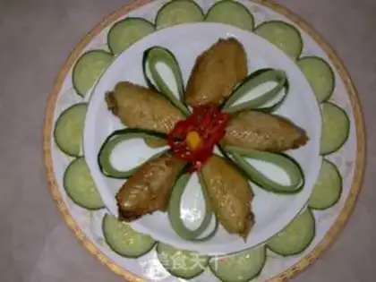 Make Garlic chicken wings step 10