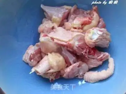 Make Sweet red chicken step 1