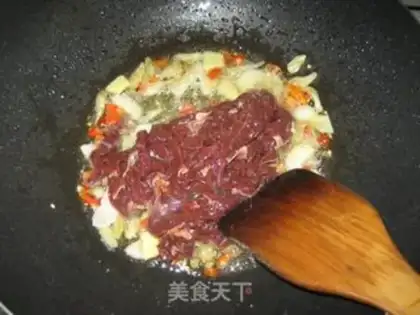 Make Wild mountain beef silk step 5