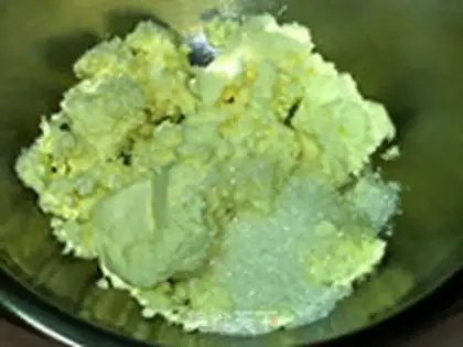 Make Coco marble cheese step 3