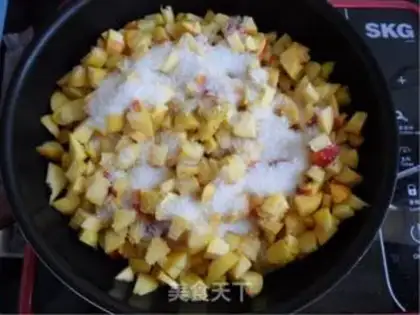 Make Peach jam step 2