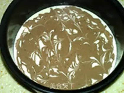 Make Coco marble cheese step 16
