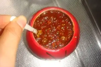 Make Spicy oil step 7