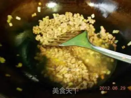Make Meat and soybeans step 8