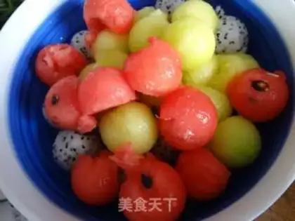 Make Ice melon ball step 8