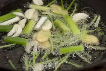 Make Almond artery step 1