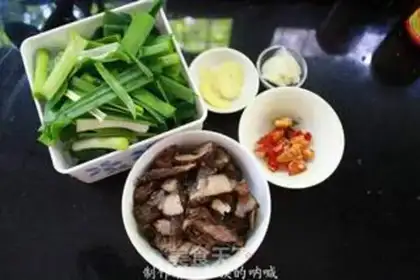 Make Garlic pork step 2