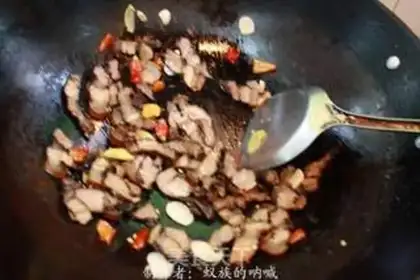 Make Garlic pork step 4