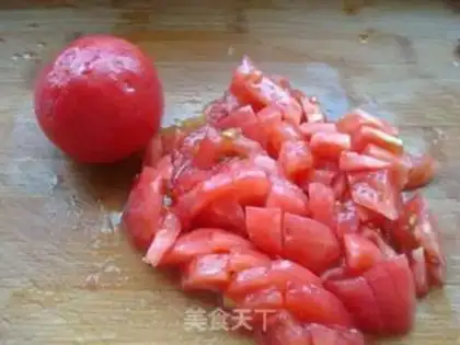 Make Tomato eggs for noodles step 2